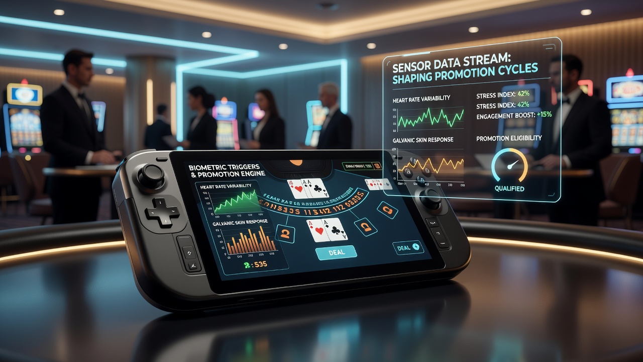 Sensordatenanalyse beeinflusst Bonusfreigaben in Echtzeit auf Handheld-Geräten während Blackjack-Sessions