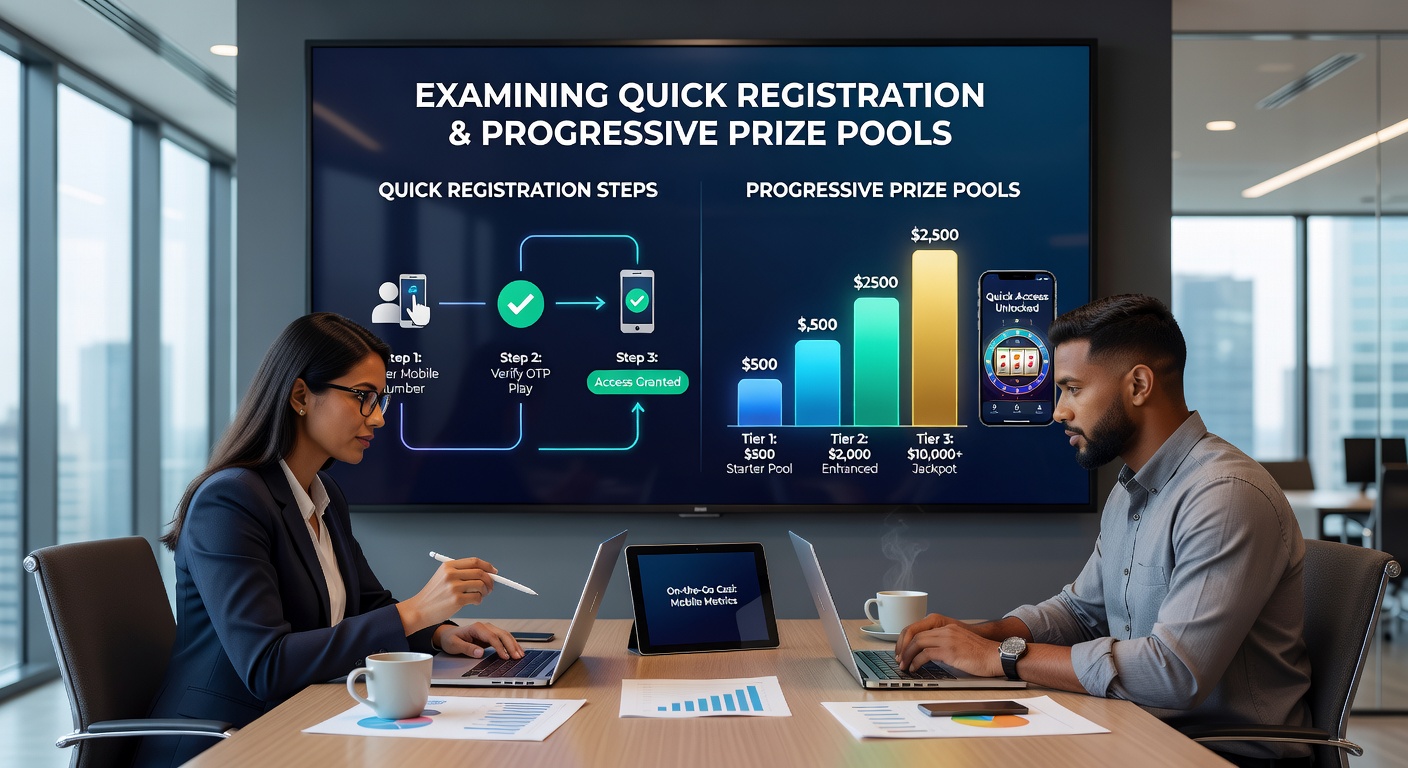 Fortschrittsanzeige eines progressiven Jackpots in einer mobilen Casino-App mit Touchscreen-Elementen