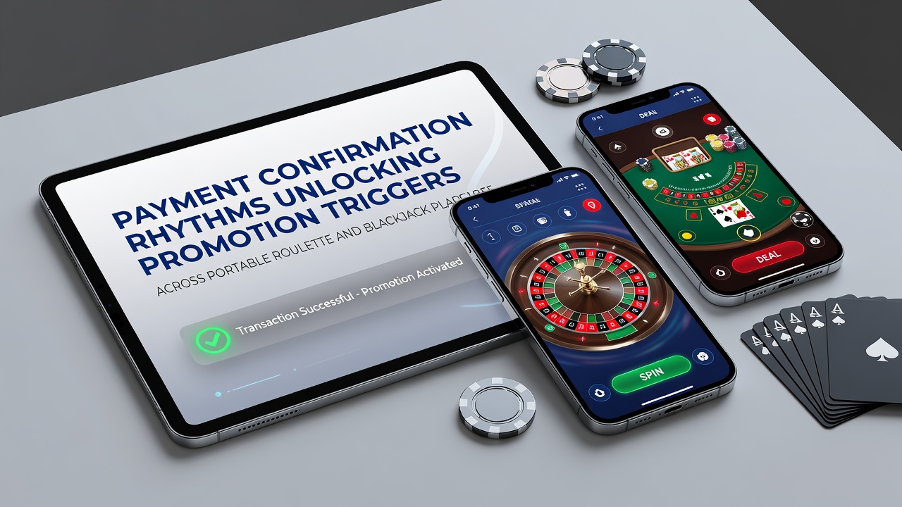 Synchronisation von Zahlungsbestätigungen mit Blackjack- und Roulette-Boni auf tragbaren Geräten