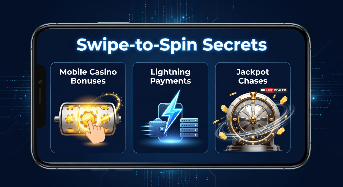 Schnelle Auszahlung auf Smartphone-Bildschirm mit Lightning-Symbol und Live-Dealer im Hintergrund